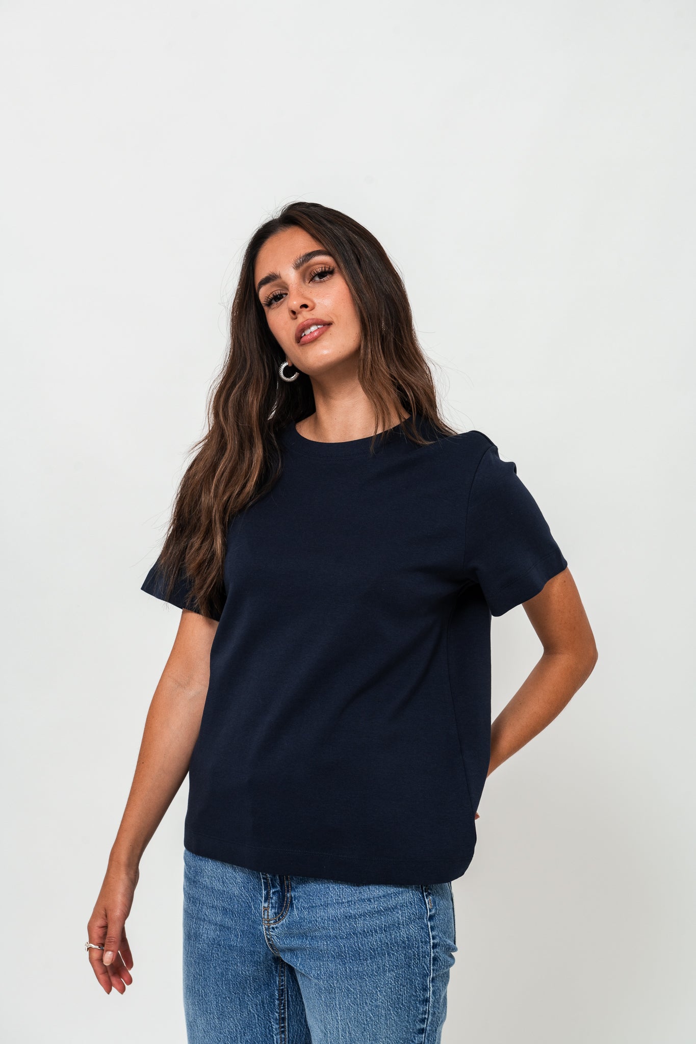 AWNAIMA T-Shirt - Dark Sapphire